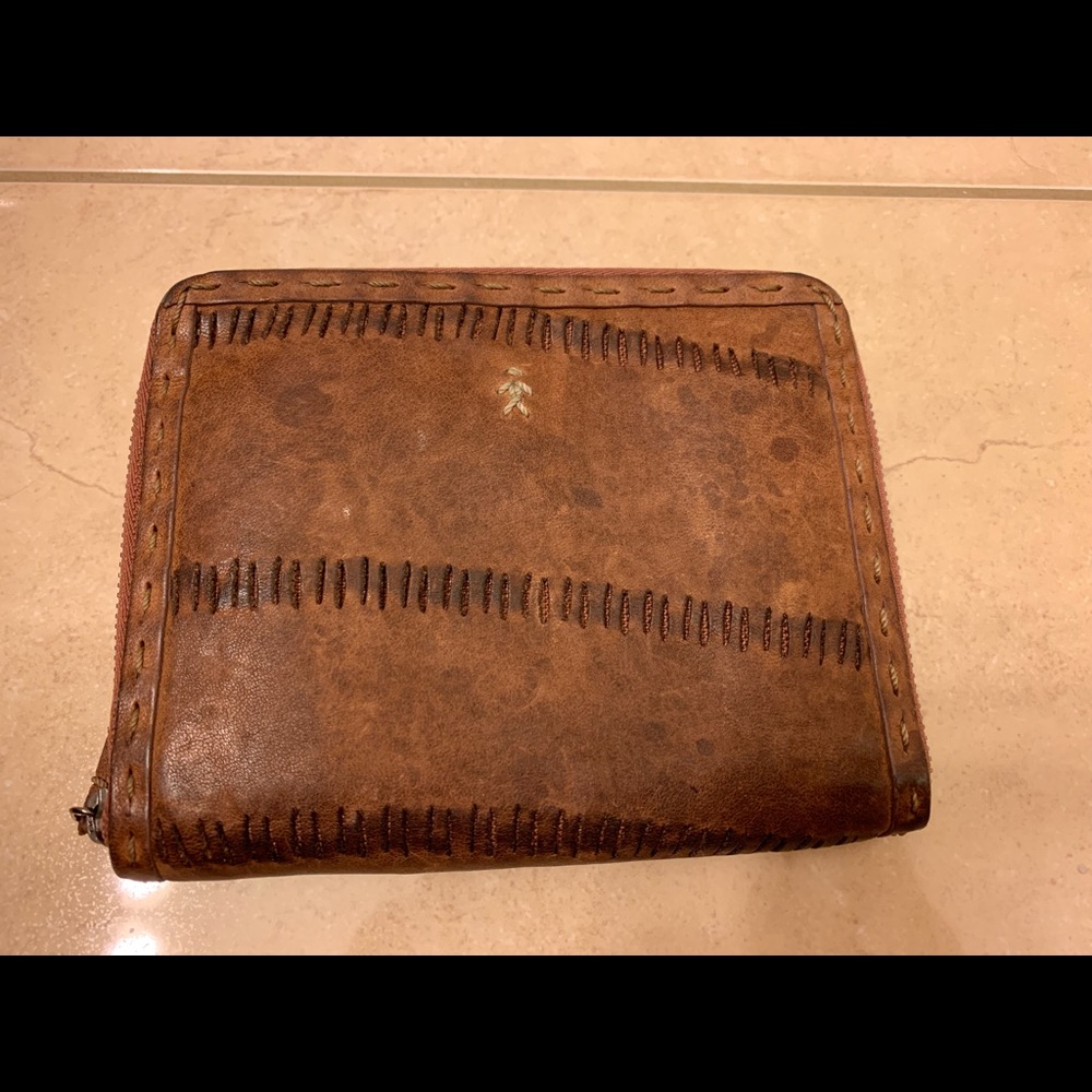 Henry Begulin brown leather wallets
